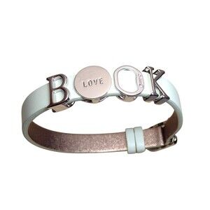 KEEP Collective Mint Bronze BOOK LOVE Leather Bracelet